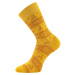 Lonka Elfi Unisex ponožky s vánočním motivem BM000002822200100638 zlatá