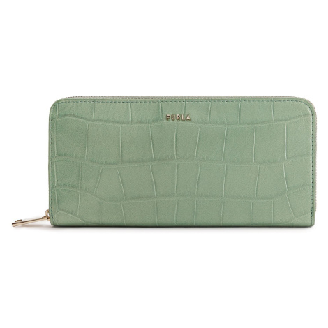 Wallet - FURLA BABYLON XL ZIP AROUND SL green