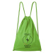 DOBRÝ TRIKO Bavlněný batoh Bez kávy Barva: Apple green