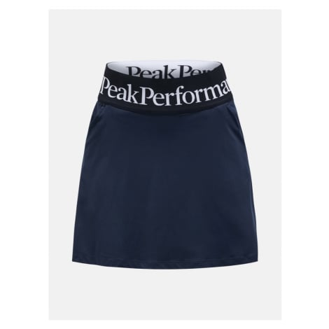 Sukně peak performance w turf skirt modrá