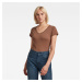 G-STAR T-shirt - Eyben slim in t wmn s\s from brown