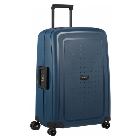 Samsonite Skořepinový cestovní kufr S'Cure Eco 79 l - modrá