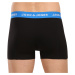 3PACK pánské boxerky Jack and Jones černé (12271554)