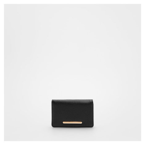 Reserved - Malá peněženka z umělé kůže - Černý