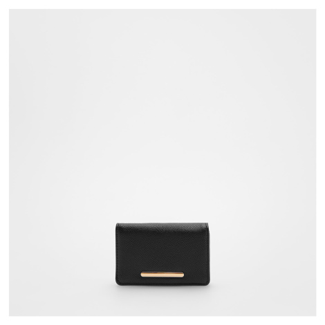 Reserved - Malá peněženka z umělé kůže - Černý