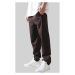 Tmavě hnědé pánské tepláky Urban Classics Sweatpants