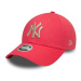 Dámská kšiltovka New Era 9Forty Womens  NY Yankees Metallic hot pink cap