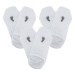 3PACK ponožky VoXX bílé (Barefoot sneaker) L