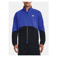 Modrá sportovní bunda Under Armour UA Tricot Fashion Jacket