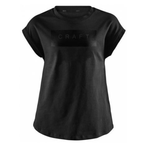Dětské tričko CRAFT Arch Printed JR černá