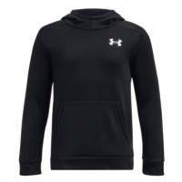 Chlapecká zateplená mikina s kapucí UNDER ARMOUR UA Armour Fleece Graphic HD-BLK