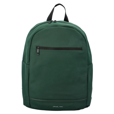 Módní dámský pogumovaný batoh Caliope, tmavě zelený Daniel Ray