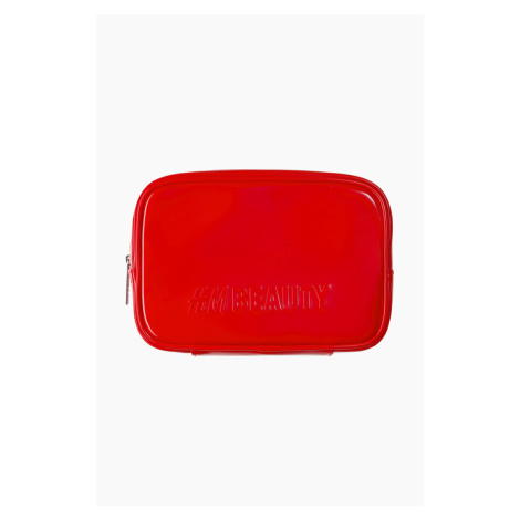 H & M - Hranatá kosmetická taštička - červená H&M