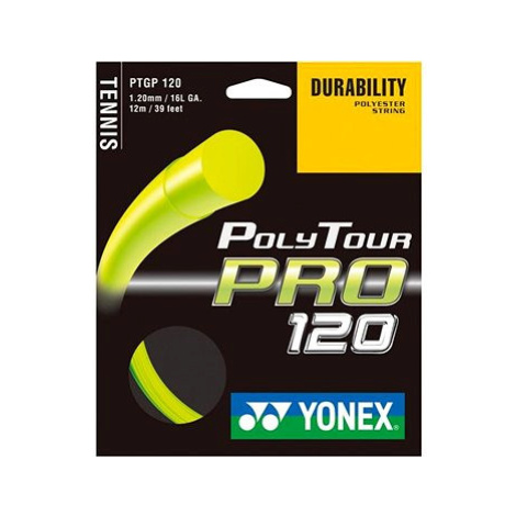 Yonex Poly Tour Pro 120, 1,20mm, 12m, žlutý