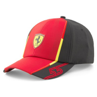 Ferrari dětská čepice baseballová kšiltovka Sainz official red F1 Team 2023