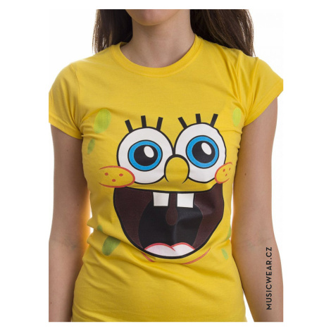 SpongeBob Squarepants tričko, Sponge Happy Face Girly, dámské HYBRIS