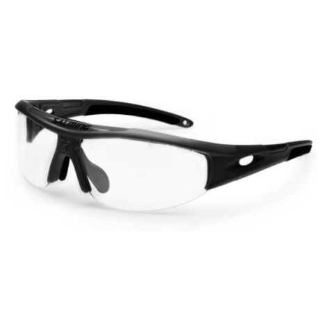 Salming V1 PROTEC EYEWEAR SR Ochranné brýle na florbal, tmavě šedá, velikost
