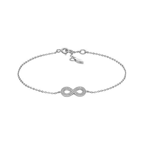 Fossil dámský náramek stříbrný JFS00633040