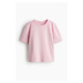 H & M - Top's krátkým rukávem - růžová