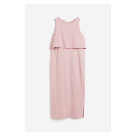 H & M - MAMA Těhotenské šaty/šaty na kojení Before & After - růžová H&M