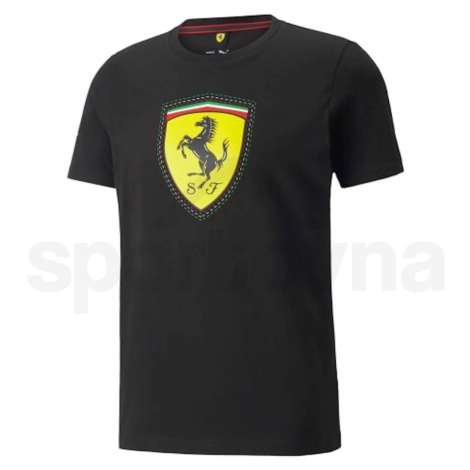 Puma Ferrari Race Colored Big Shield Tee 53375301 - puma black