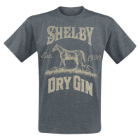 Peaky Blinders Shelby Dry Gin Tričko šedá