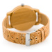 Dámské hodinky dřevěné Bobobird - korkový pásek (zx635a)