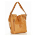 Městská kožená kabelka taška přes rameno batoh konvertibilní