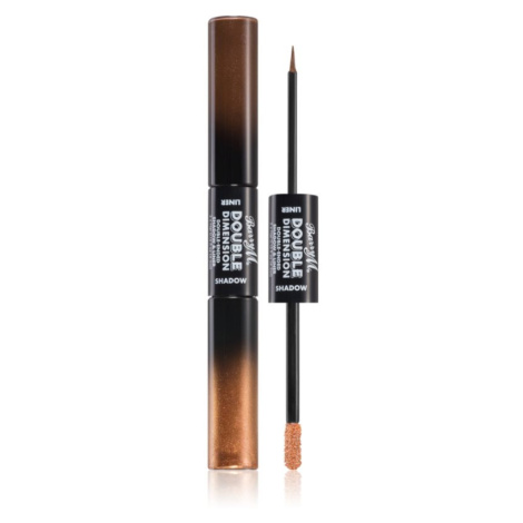 Barry M Double Dimension Double Ended oční stíny a oční linky odstín Infinite Bronze 4,5 ml