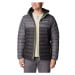 Columbia POWDER LITE HOODED JACKET Pánská bunda, tmavě šedá, velikost