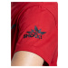 Meatfly pánské tričko Big Shock Shattered Dark Red | Červená