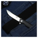 Zavírací nůž Firebird FH11 Ganzo® – Stříbrná čepel – Satin, Černá