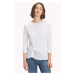 Tommy Hilfiger Top - LIV C-NK TOP 3/4 SLV white