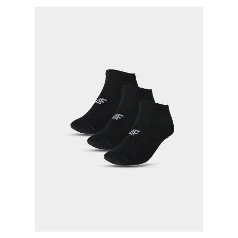 Dámské kotníkové ponožky casual 4F - černé