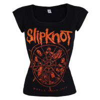 Tričko metal dámské Slipknot - The wheel - ROCK OFF - SKTS21LB