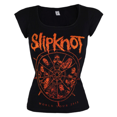 Tričko metal dámské Slipknot - The wheel - ROCK OFF - SKTS21LB