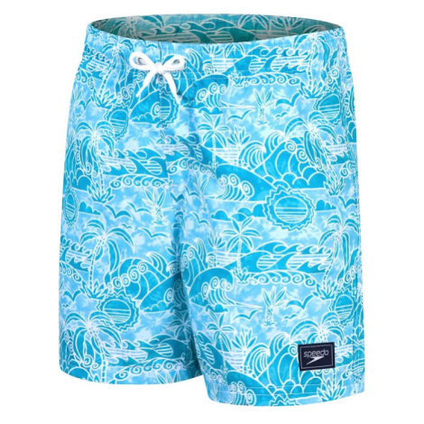 Chlapecké plavecké šortky speedo printed 15 watershort boy alpine