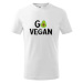 DOBRÝ TRIKO Dětské tričko s potiskem Go vegan