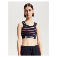 Tommy Hilfiger dámská tmavě modrá podprsenka Bralette