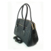 Kožená kufříková kabelka Alessia NM33RX černá