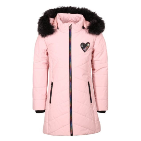 Lewro ALVINA Dívčí zimní kabát, růžová, velikost