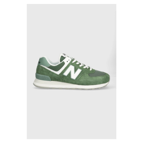 Sneakers boty New Balance 574 zelená barva