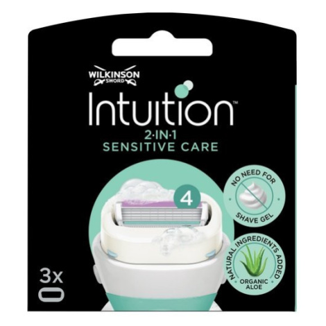 Wilkinson Sword Intuition Sensitive Care - Náhradní hlavice 3 ks