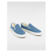 VANS Classic Slip-on Summer Linen Shoes Unisex Blue, Size