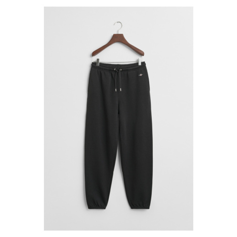 TEPLÁKY GANT REG SHIELD SWEATPANTS BLACK