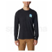 Columbia Sun Trek™ EU Graphic Long Sleeve Shirt Man Black Suntrek Hills Chest