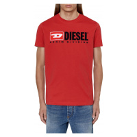 Tričko diesel t-diegor-div t-shirt červená