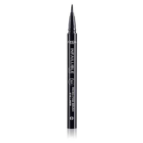 L’Oréal Paris Infaillible Grip 36h Micro-Fine liner linka na oči ve fixu odstín 01 Obsidian blac