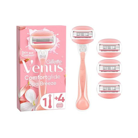 GILLETTE Venus ComfortGlide Spa Breeze + hlavice 4 ks