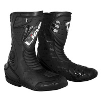 MBW Kožené sportovní boty MBW SP111 - černé